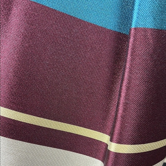 NWT Ted Baker Majida London Blue and Black A-Line Skirt 6 - Picture 12 of 12